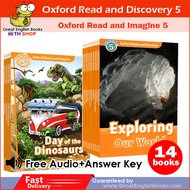 (In Stock) พร้อมส่ง   หนังสือ Oxford read and Discover และ Oxford Read and Imagine Level 5 (14 Books) Free audio+answer