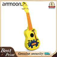 21-Inch Kids Ukulele with 12-Fret Fingerboard and Durable White Nylon Strings Full Wooden Barrel Bod