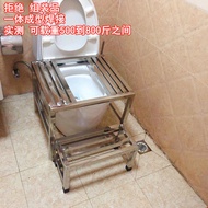 THOT Sit Down To Squat And Squat On Toilet And Squat Rack Stainless Steel Squat Pit Artifact Squat D