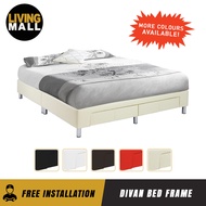 Living Mall FELINA Drawer Divan Base Bed Frame Only