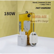 Charger Realme C65 C63 C67 C61 C55 C53 C51 Type C Fast Charging 180W