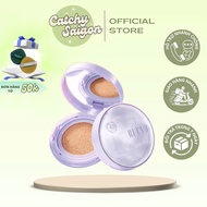 [HEXZE] Hexze Cushion/ Cushion Purple Sunscreen SPF 40 PA+++, Replacement Cushion Core Included (11g