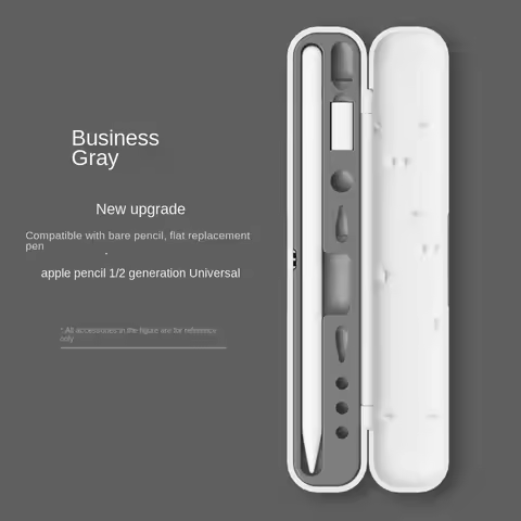 Storage Solid Color Pen Cover ABS PP Pen Box Ipad Pen Accessories Box for For Ipad Capacitor Pen 1,2