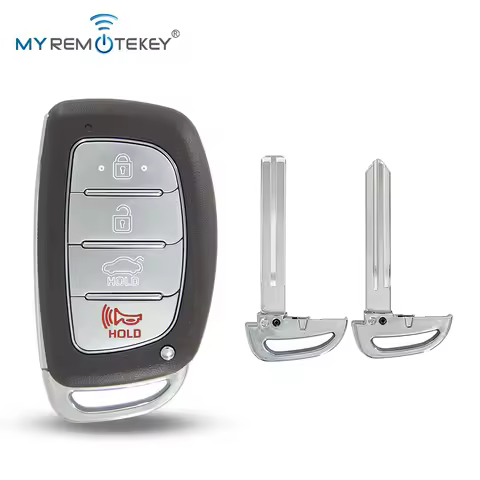 MYREMOTEKEY Smart Key Shell Case 4 Button for Hyundai Sonata Elantra IX25 IX35 SONATA Tucson 2015-20
