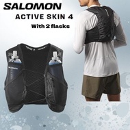 SALOMON  ACTIVE SKIN 4 With Flask SET Hydration Vest Backpack