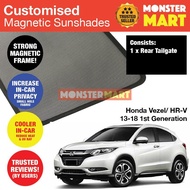 Honda Vezel HR-V 2013-2020 1st Generation Car Accessories Rear Tailgate Sunshade 1 Piece