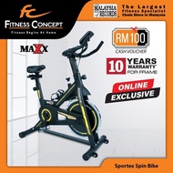 free phissing Fitness Concept : MAXX Sportex Spinning Bike (8kg flywheel) (10 Years Warranty on Fram