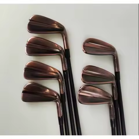 Brand New 790 Golf Clubs 79.0 Irons Vintage Copper Set 4-9P 7PCS R/S Flex Graphite/Steel Shaft with 
