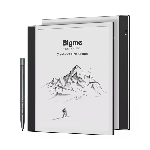 Bigme InkNote EReader Tablet 10.3" E-Ink Screen Dual Cameras 6GB 128GB Android OS With Smart Pen And