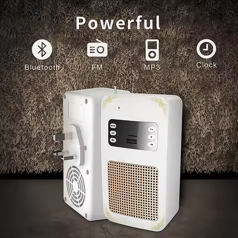 Wall Plug Bluetooth Quran Speaker Lamp SQ-669 with MP3 Playback and App Control