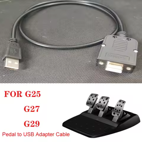 G29 G27 G25 Pedal to USB Adapter Cable Converter for Logitech G29 G27 G25 pedal DIY Modification Par