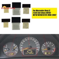 6Pcs Car LCD Screen for   C-Class W202 E-Class W210 CLK-Class W208 -Class R170 Spare Parts Accessori