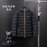 Arcteryx始祖鳥 THORIUM Hoody 純色連帽拉鍊戶外保暖排骨羽絨服外套