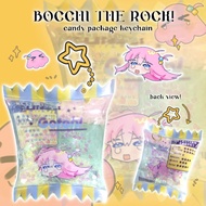 Bocchi The Rock candy keychain shaker charm || Hitori Gotoh