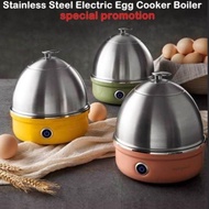 (SG STOCK) Stainless Steel Electric Egg Boiler Multiftional Breakfast Egg Cooker