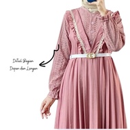 Midi Dress Baju Gamis Baju Kondangan Gamis Modern - #Flashsale