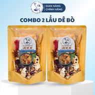 COMBO 2 GÓI Gia vị hoàn chỉnh nấu Lẩu dê bò đúng vị Gia Vị Trân Châu