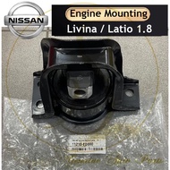 (100% ORIGINAL JAPAN) NISSAN GRAND LIVINA LATIO 1.8 ENGINE MOUNTING 11220-ED000 11360-ED800 11210-ED