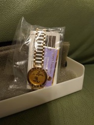 日本製ALBA精工 Disney米奇 Mickey Mouse Watch 金色鋼帶手錶