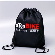 StonBike Nylon 420D Drawstring Bag Sports Bag Portable Travel Drawstring Backpack