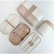 Dasoda Bamboo Lunch Box Set – 1200ml + 480ml Multi Container | Microwave Safe & Eco-Friendly