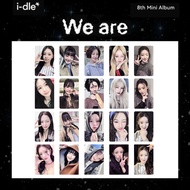 Baby i-dle mini 8pb Edition Special Card JC Version Photocard Tian Xiaojuan Song Yuqi Ye Shuhua minn