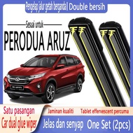 Perodua ARUZ Dedicated Wiper PERODUA ARUZ (2018-2022) Double Rubber Strip Wiper Cartilage Wiper Fron