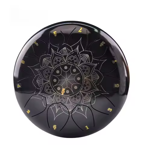 Steel Tongue Drum 5-7 Key 13 Notes Handpan Musical Instruments Drums