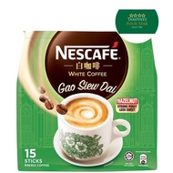 Nescafe Instant Spore White Coffee Gao Siew Dai Hazelnut 15 x 33g