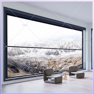Intelligent Electric Lift Balcony Window Custom Automatic Lift Window Panoramic Floor-to-Ceiling Win