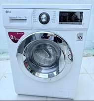 💥本週優惠  LG WF-CT1408MW 8/5KG 1400轉 前置式二合一洗衣乾衣機 九成新 包送貨安裝 有保用期 可貨到付款 信用卡付款 九成新 包送貨安裝 有保用期 可貨到付款 信用卡付款 