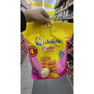Julie's cheese Sandwich Julie's/ Sandwich butterpeanut Julie's choco more Sandwich/, 12 packs 352g