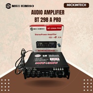 MKC KIMISO BT-298A PRO KARAOKE HOME TEATHER 300WATT AUDIO AMPLIFIER