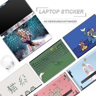 Dell G15 5515 G15 5520 ACD Top Keyboard Bottom PVC Vinyl Laptop Skin Sticker Notebook Decal Removabl