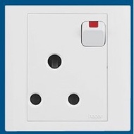HAGER STYLEA 15A SWITCH SOCKET OUTLET