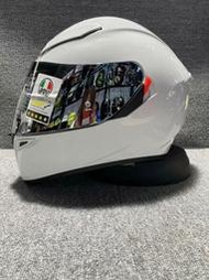 [詢價]全新agv亮白k3sv雙鏡片頭盔