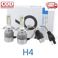 Lampu Mobil Headlight LED H4 COB 2 PCS - C6