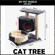 Pet World Sisal Rope Cat Tree / Cat Bed / Cat Scratcher House Cat Climbing Tree (BT1501)