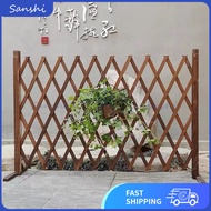 Outdoor Antiseptic Wood Fence Flexible Fence Courtyard Fence Garden Lattice Indoor Balcony Decoratio
