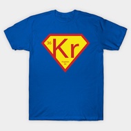 Vintage Krypton T-Shirt A Super Element Authentic Cotton 1 Comfortable To Wear Deodorizing + Antibac