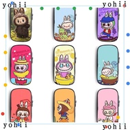 YOHII Pencil Cases, Large Capacity Cute Cartoon Labubu Pencil Bag, Stationery Bag for Labubu
