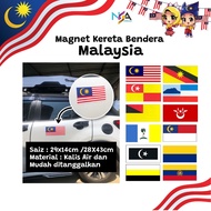 Magnet Kereta Merdeka Bendera Malaysia