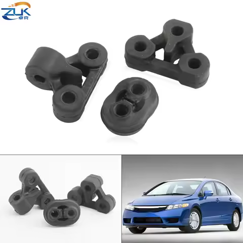 ZUK Exhaust Pipe Gasket Rubber Mounting For HONDA CIVIC FA1 FD1 FD2 2006-2011 OEM:18215-SNA-A01 1821