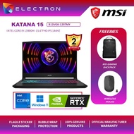 MSI Katana 15 B13VGK-1297 15.6'' FHD 144Hz Gaming Laptop (I9-13900H, 16GB, 1TB SSD, RTX 4070 8GB, W11)