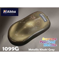 1099G Metallic Khaki Grey - Aikka Multicolour Metallic Series