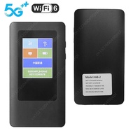 5G WiFi6 Portable Router Dual Band 2.4G/5.8G Wireless MiFi Modem 4000mAh Mobile Broadband with Sim Card Slot Pocket WiFi