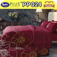 💎TeeBed💎 Satin Plus ชุดผ้าปู+ผ้านวม 3.5/5/6 ฟุต พิมพ์ลาย PP003 PP005 PP008 PP011 PP012 PP013 PP014 P