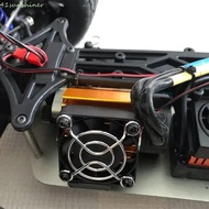 SUNSHINER Heat Sink, 3660 Motor Metal Material Cooling Fan, Model Parts Cooler 3670 Motor 3650 Motor