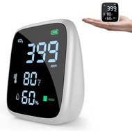 5-in-1 CO2 Carbon Dioxide Detector, Dienmern Portable Air Quality Monitor Indoor, 1600mAh Powerful B