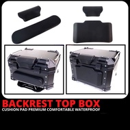 Aluminium Box Back Rest Support Soft Cushion Passenger Backrest FIT 28L/35L / 45L / 55L/65LREADY STOCK